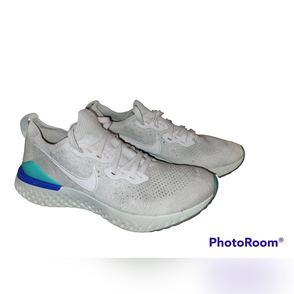 Nike epic react fly knit running shoes